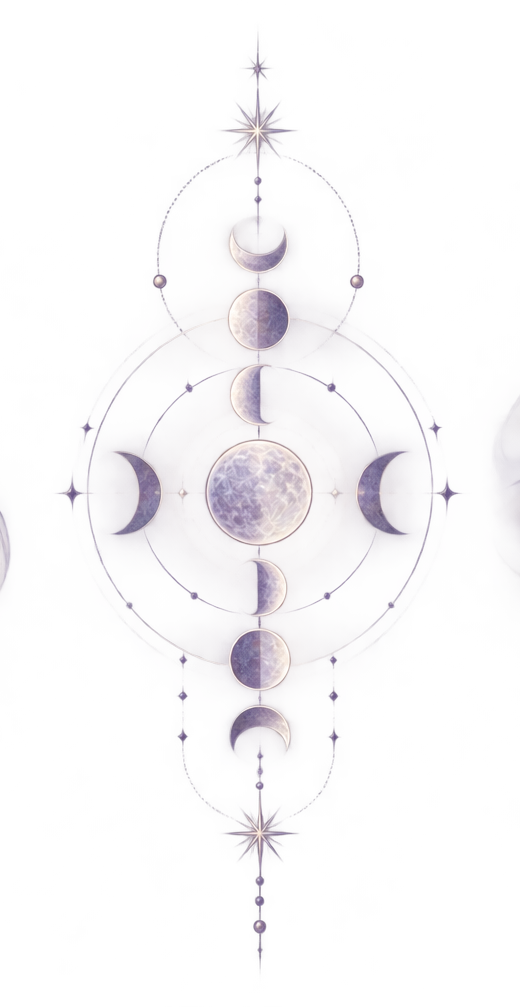 A delicate cycle of moon phases